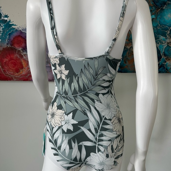 Seafolly Australia One Piece Swimsuit with Convertible Back - size 10 - Picture 3 of 7